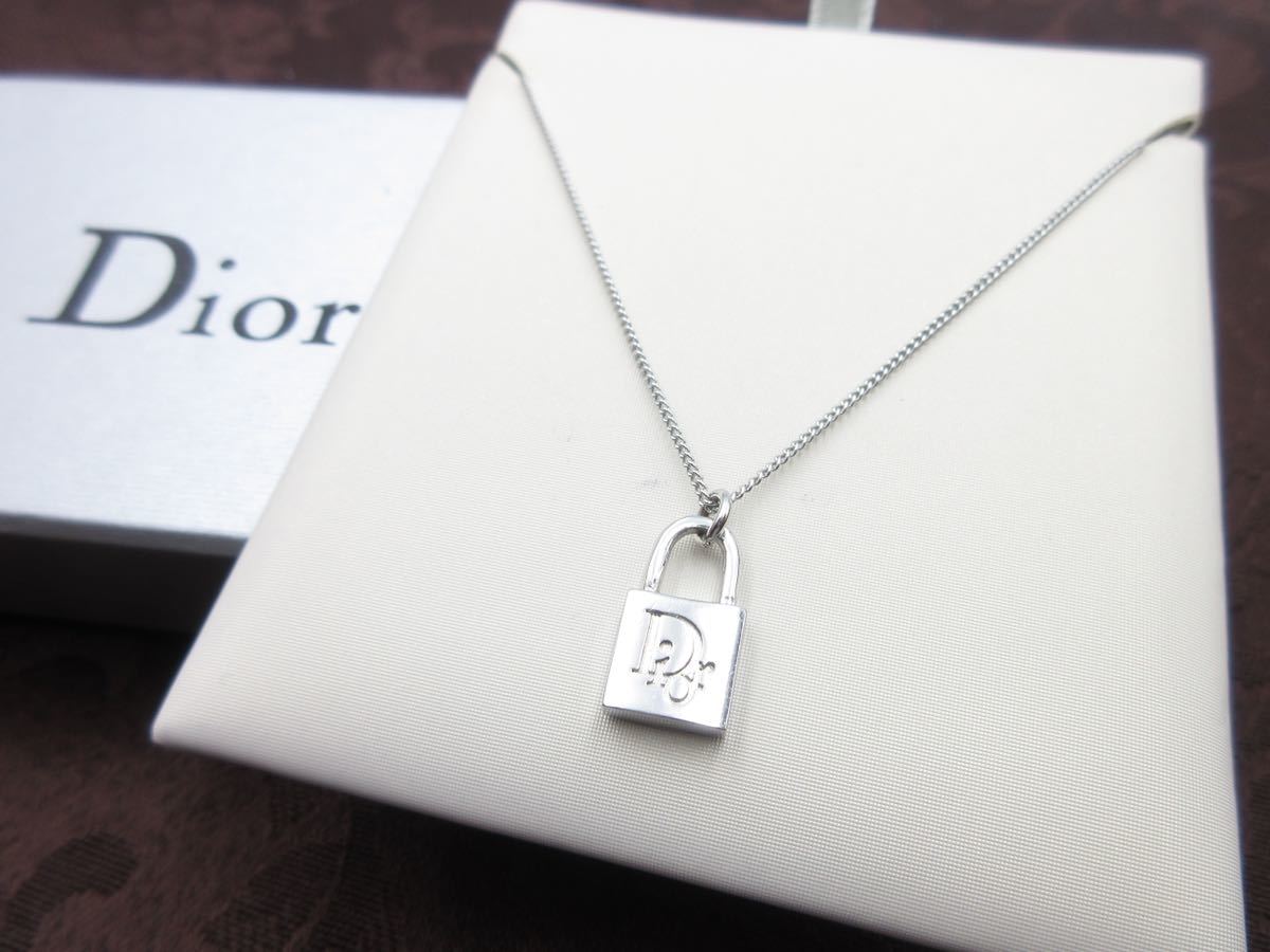 Christian Dior ネックレス ロゴ クリスチャン ディオール 
