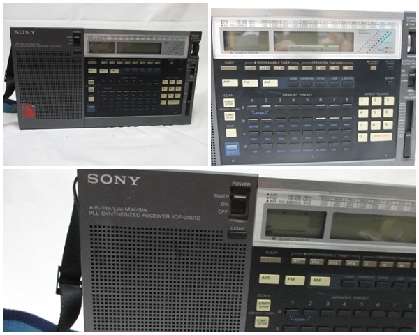 SONY ICF-2001D 名機ラジオ 動作未確認 ジャンク品 「」 【公式通販】