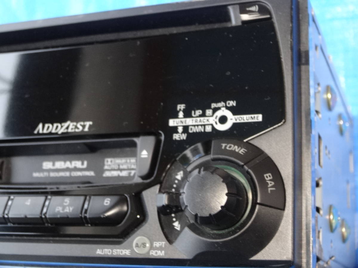 ☆ ADDZEST アゼスト CD⁄カセットプレーヤー ADZ525 O⁄H済み 完動品 ☆