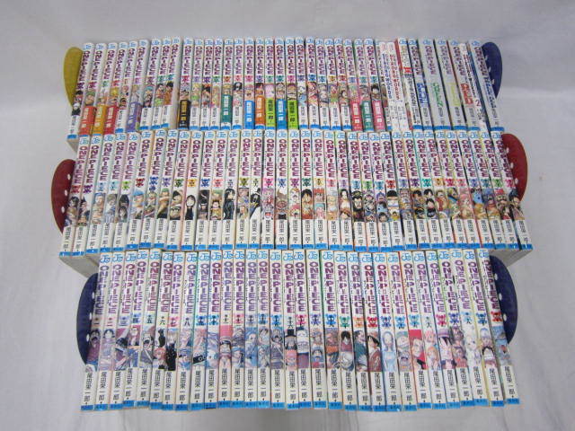 002b915f00 ワンピース 1 95巻 おまけ10冊 計105冊 全巻セット 尾田栄一郎 087 全巻セット 売買されたオークション情報 Yahooの商品情報をアーカイブ公開 オークファン Aucfan Com