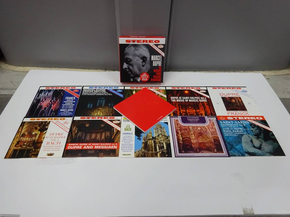 廃盤CD マルセル・デュプレ／リヴィング・プレゼンス録音集（10CD