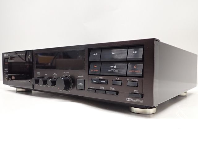 AKAI アカイ GX-73 ステレオカセットデッキ ∩ 6195F-1 GX-73 AKAI