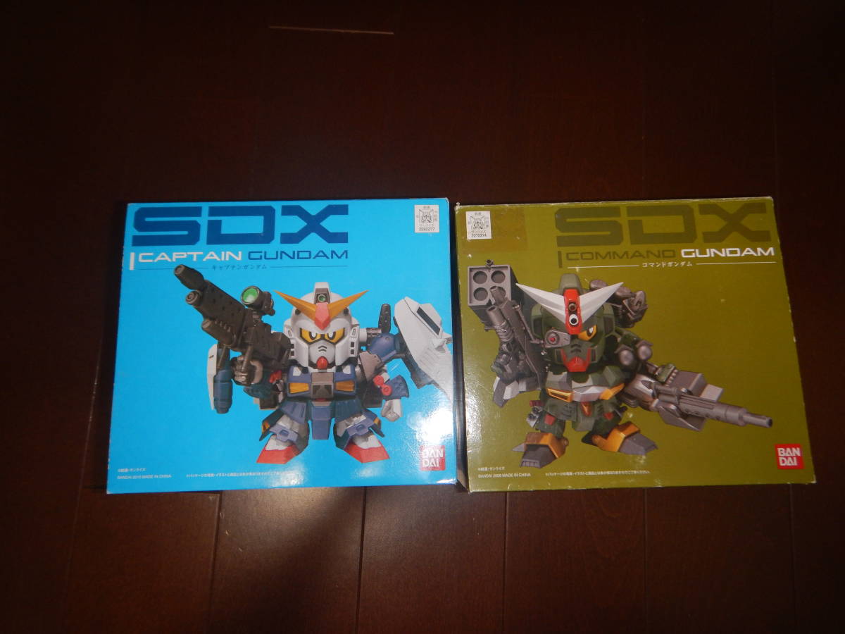 【中古】SDX キャプテンガンダム コマンドガンダム　セット