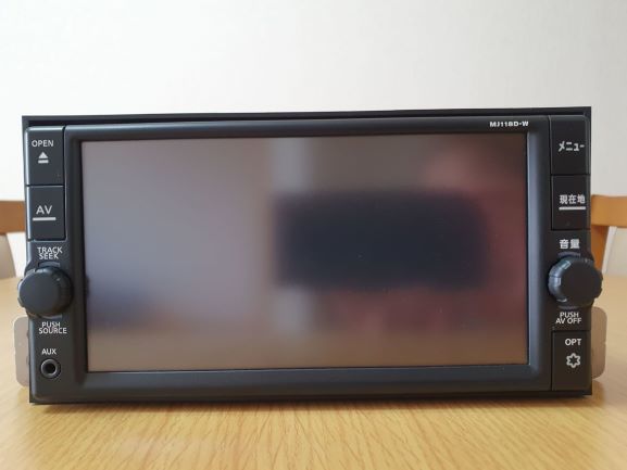 日産 純正 KENWOOD ケンウッド カーナビ MJ118D-W 日産 純正 メモリー