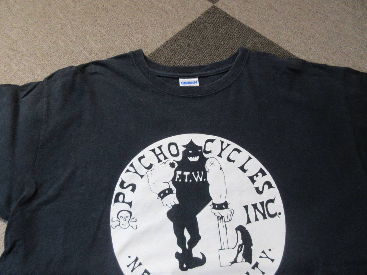CYCLES PSYCHO TEE - AXEMAN NYC YORK NEW 80