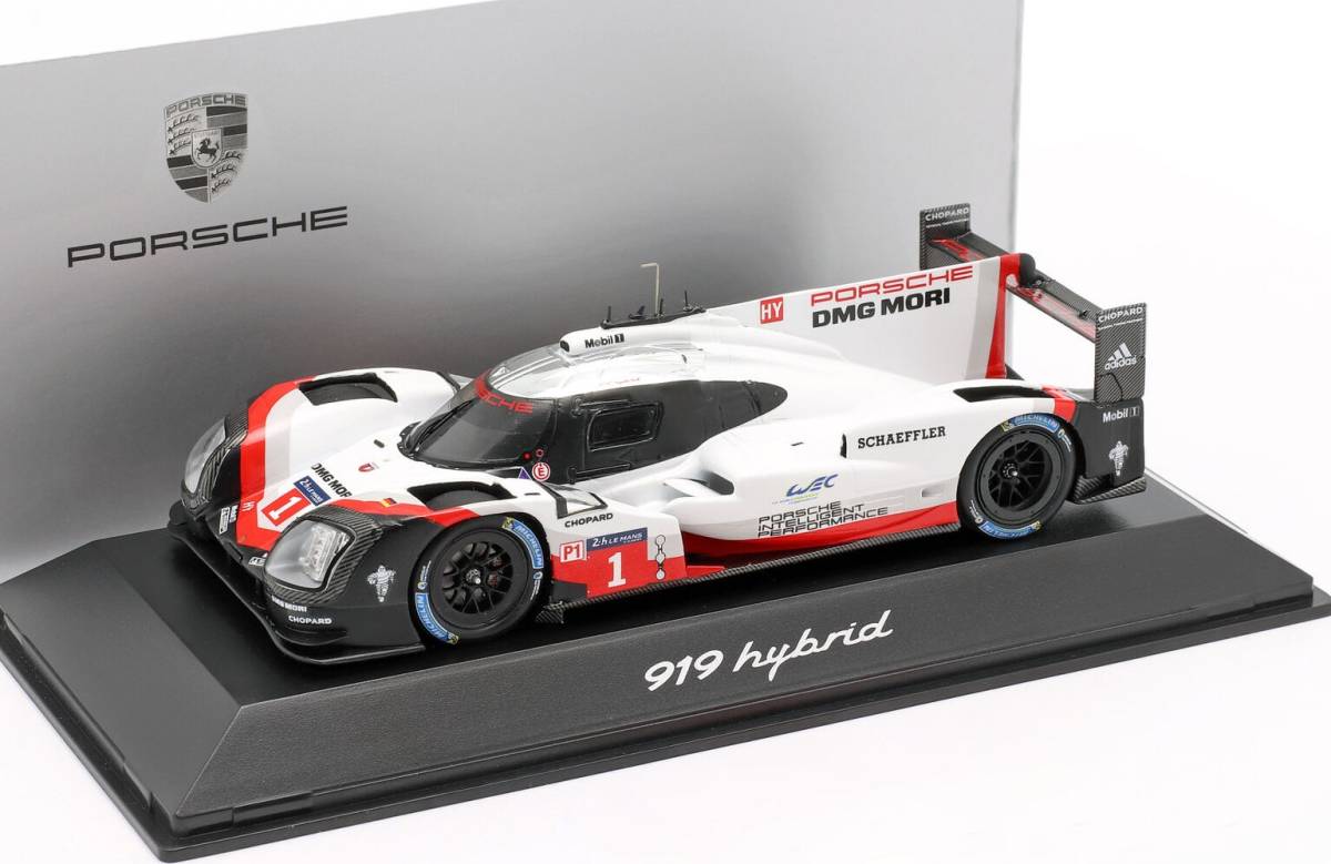0 Hybrid Porsche Model 1 Car 1:43 ポルシェ 919 Hybrid ルマン 24h