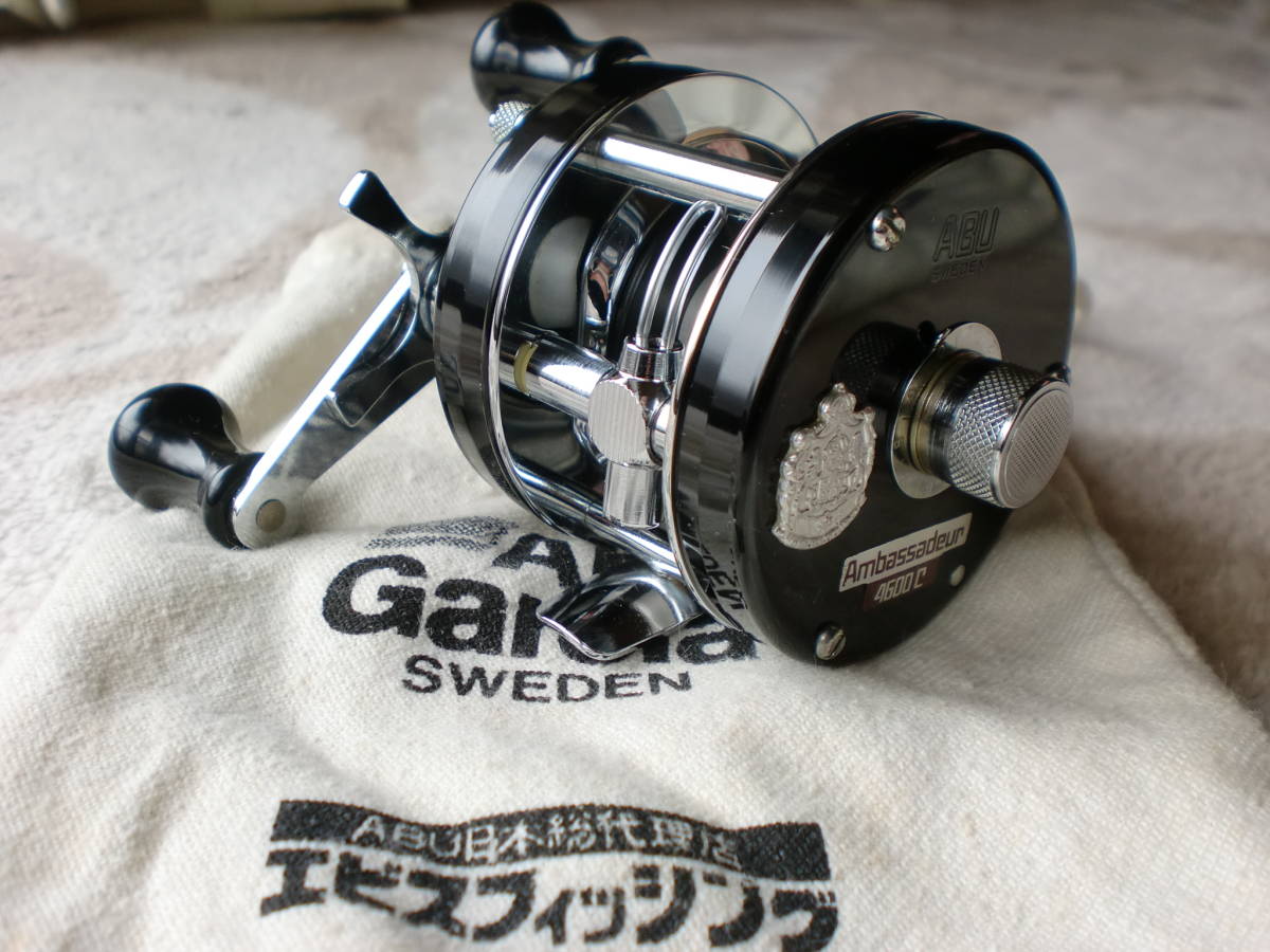 AbuGarcia アンバサダー 4600C 赤ベロ EF エビス（検2500 3500 4000 4500 5000 5500 アブ バス