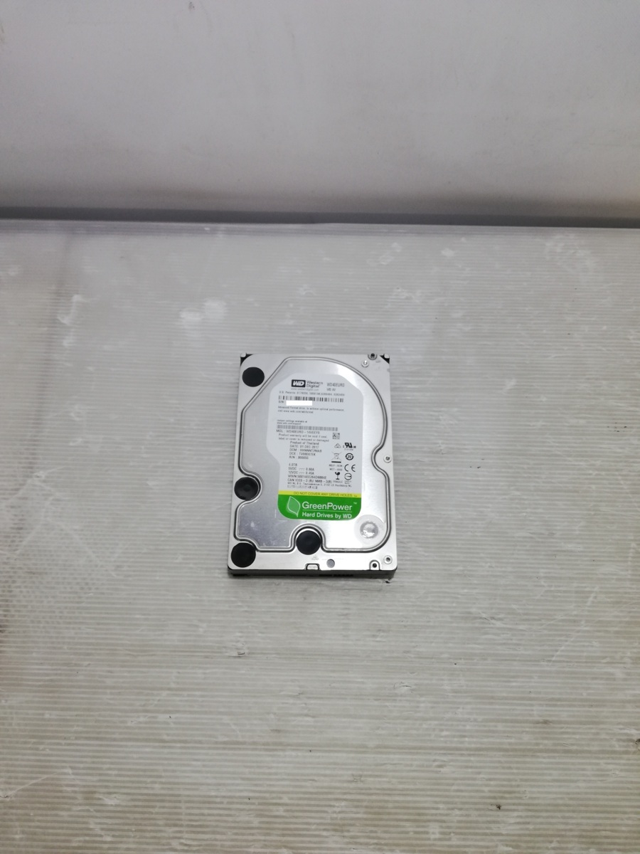 WD Western Digital 内蔵ハードディスク 3.5インチ HDD/4TB/WD40EURD/SATA/「CrystalDiskInfo」にて正常品と確認済