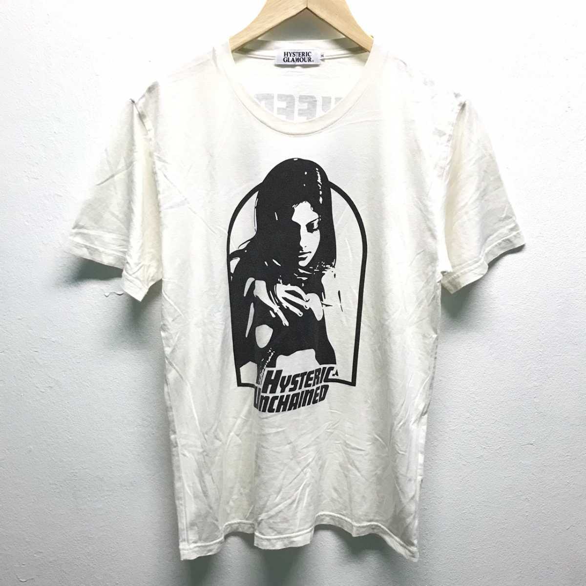 ヒステリックグラマー Tシャツ ホワイト Hystericgramour メンズm 綿100 古着 おしゃれ 日本製 プリント ロック アメカジ 991ii イラスト キャラクター 売買されたオークション情報 Yahooの商品情報をアーカイブ公開 オークファン Aucfan Com