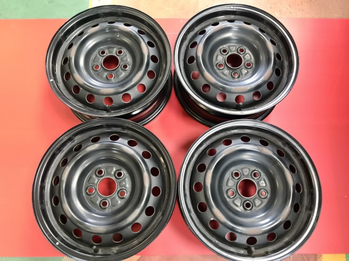 限定SALE，お買い得 20. 純正品 トヨタ ウィッシュ純正スチール 15&times;6.0J 100-5H IN45 ハブ54ｍｍ プリウス アリオン流用にも ナット キャップ付(純正品)｜売買されたオークション情報、yahooの商品情報をアーカイブ 5穴