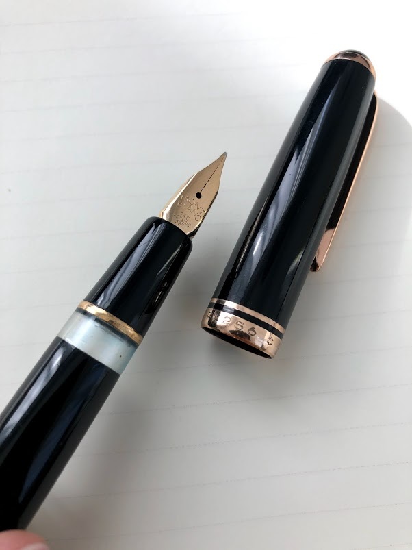 文房具 モンブラン No.24 万年筆 EF相当 ピストン吸入 ヴィンテージ