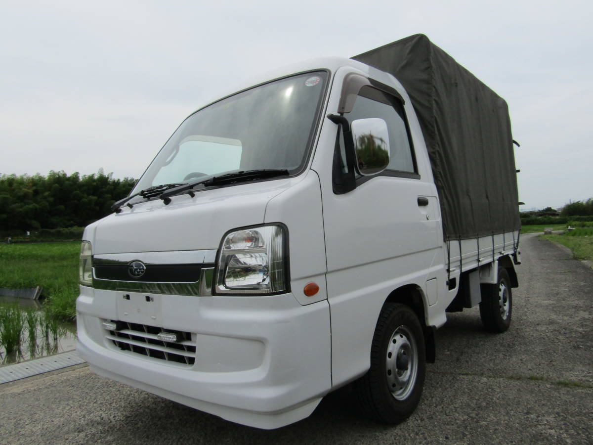 ☆☆Ｈ１９　サンバートラック　TCハイルーフ　スーパーチャージャー　4WD　ETC　アコーディオン式幌　車検満タン！！　売り切り！！☆☆