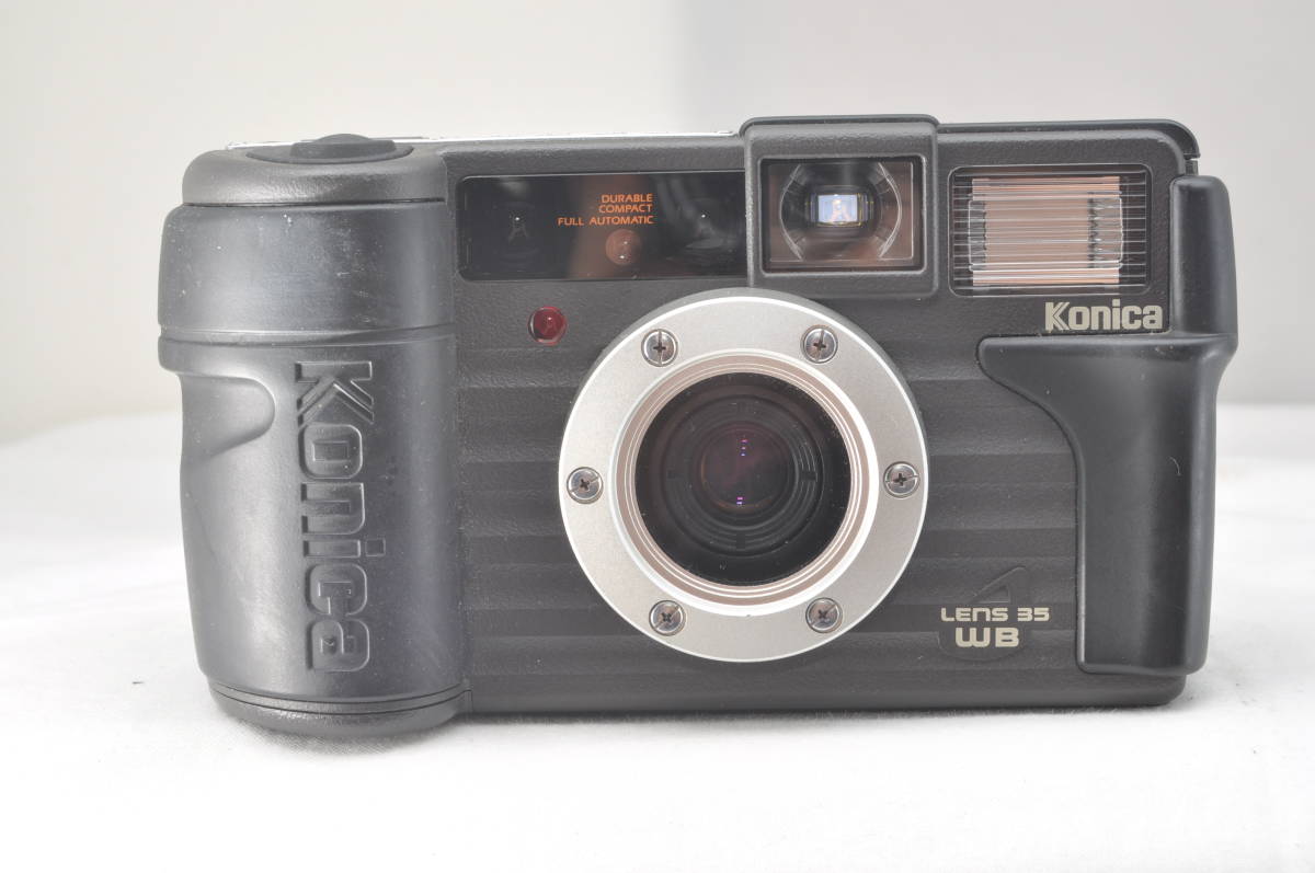 【撮影済み】Konica 現場監督35WB コンパクトフィルムカメラ Konica 現場監督 ( GENBAKANTOKU ) Lens 35 WB コンパクトフィルムカメラ