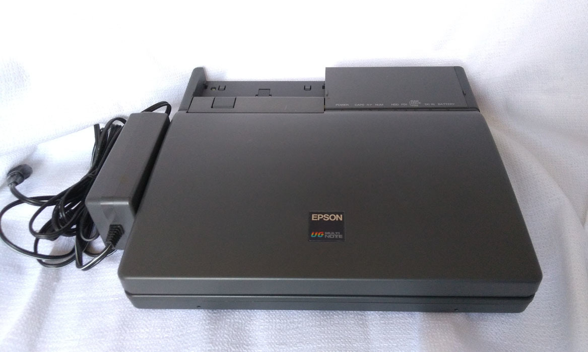 EPSON PC-486 NOTE AS 本体 社外ACアダプター付きジャンク 公式 PC-486