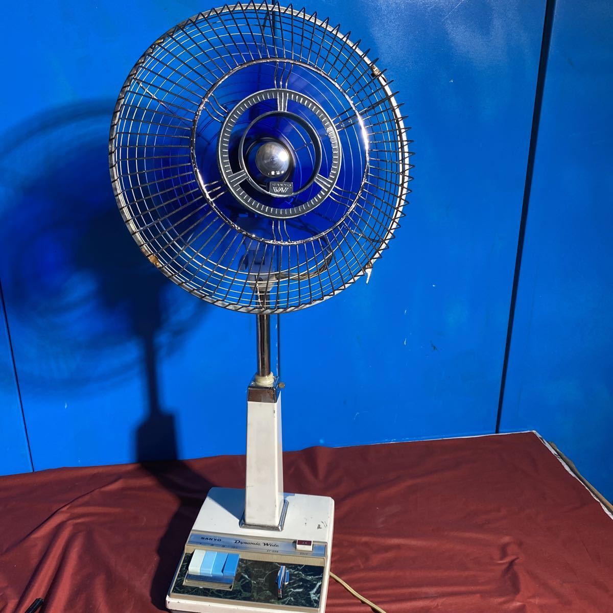 サンヨー Yahoo!オークション 扇風機 - SANYO 昭和レトロ Dynamic 