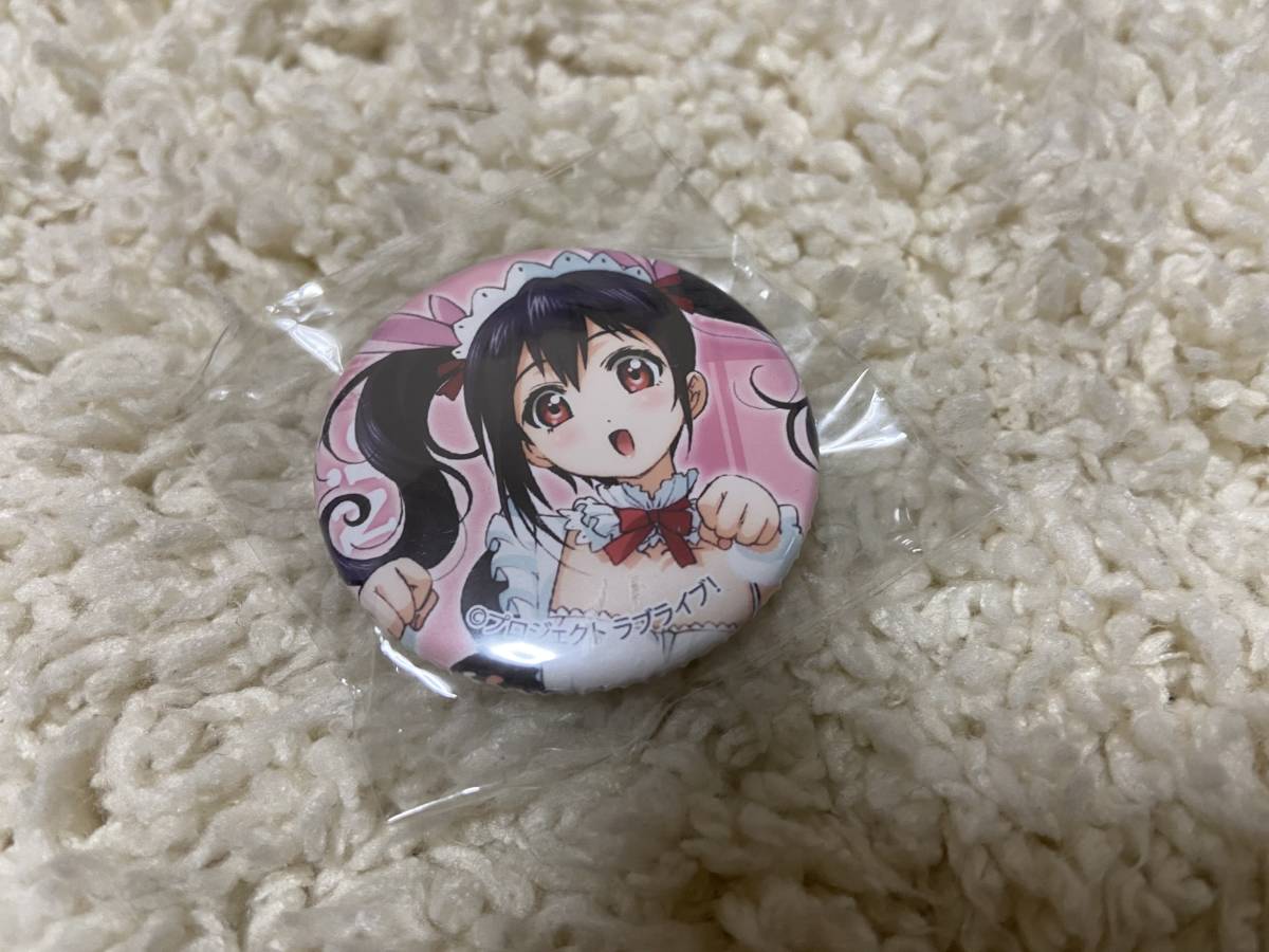 ラブライブ 東條希 μ's スクエア缶バッジ もぎゅっと“love”で接近中
