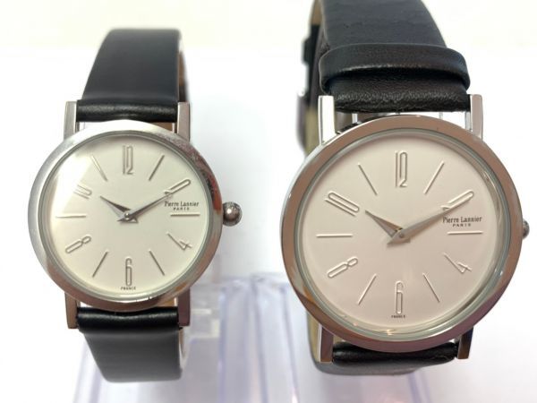 R130 K15 527 Pierre Lannier ピエール ラニエ ペアウォッチ レディース メンズ腕時計 015b8 015b3 2針 クォーツ ラウンドフェイス 2針 時 分 売買されたオークション情報 Yahooの商品情報をアーカイブ公開 オークファン Aucfan Com