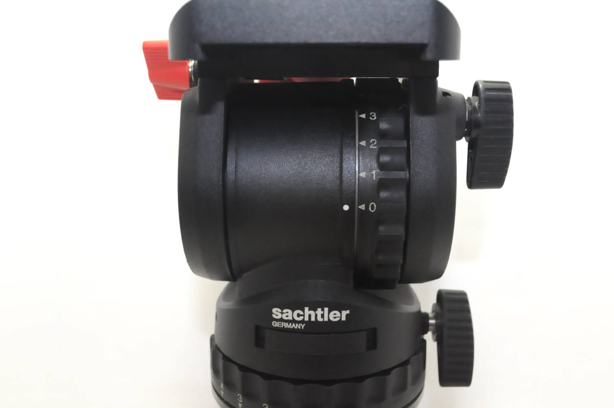 キレイ！ プロ仕様！ ザハトラー 大型雲台 タッチ＆ゴー Sachtler FSB 