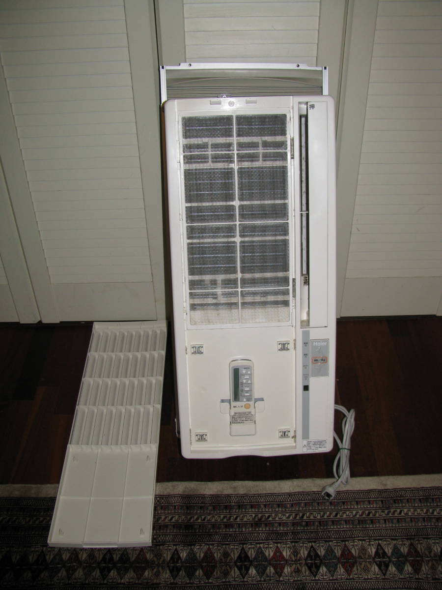 ハイアール Haier 窓用エアコン ウインドエアコン JA-16V 窓枠付