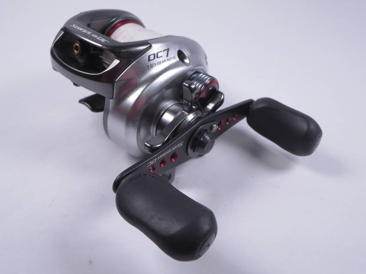 卻①【PEライン付】 シマノ 11 スコーピオン DC7 左 日本製 SHIMANO