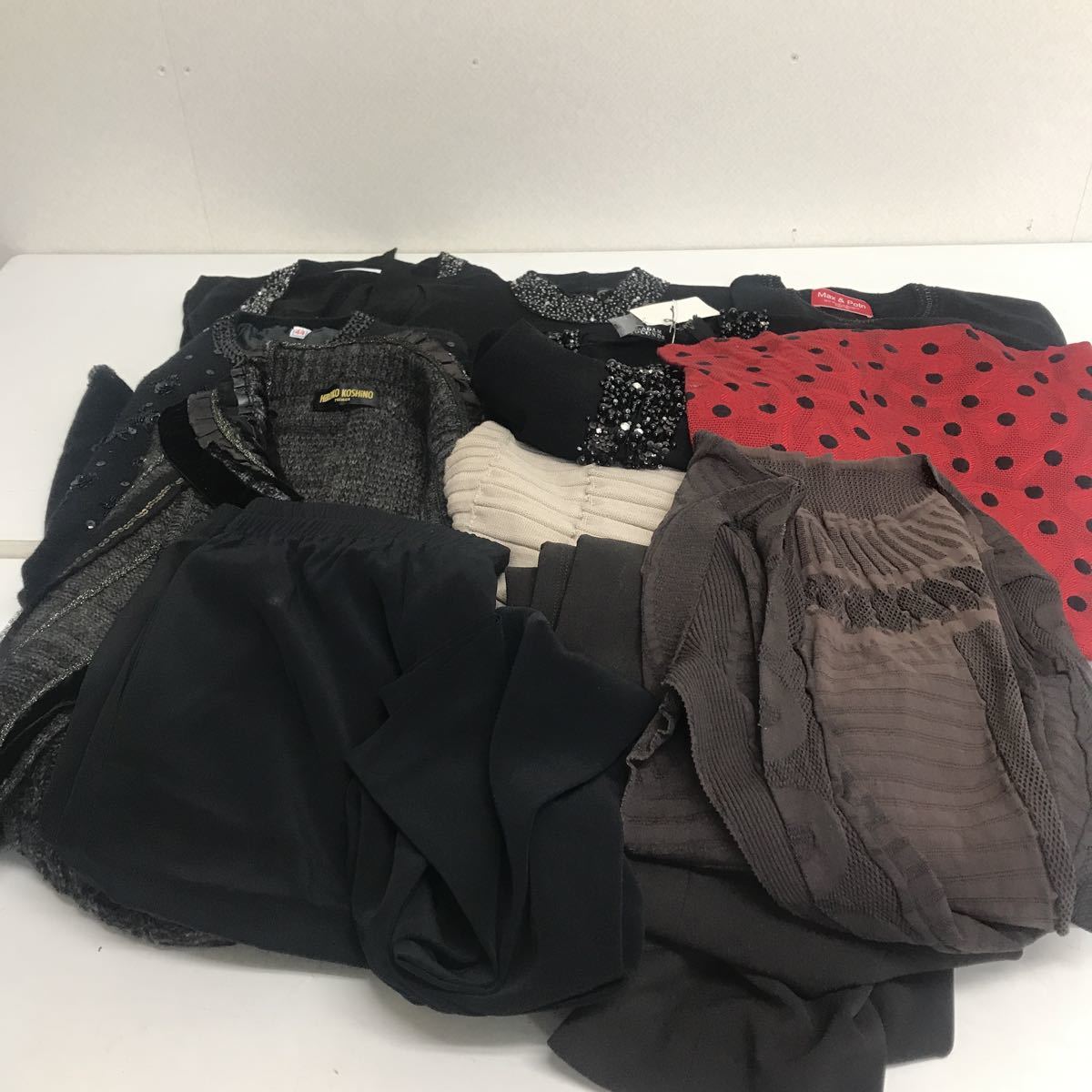 美品 SOU SOU 着衣 薙刀長方形衣 高島縮 ワンピース ソウソウ サイズ F