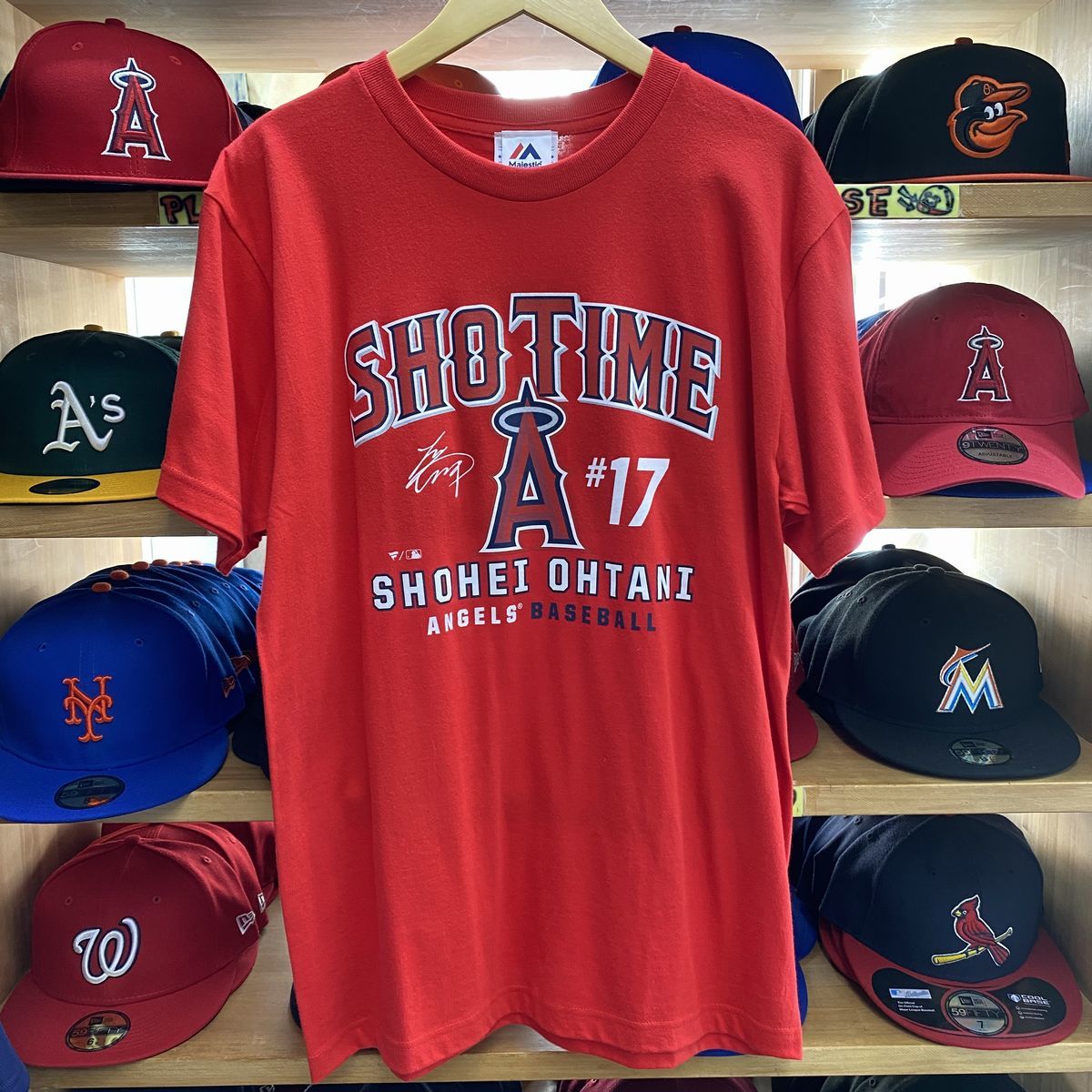 ラスト1 公式品 【XL】 Majestic社製 マジェスティック MLB 大谷翔平