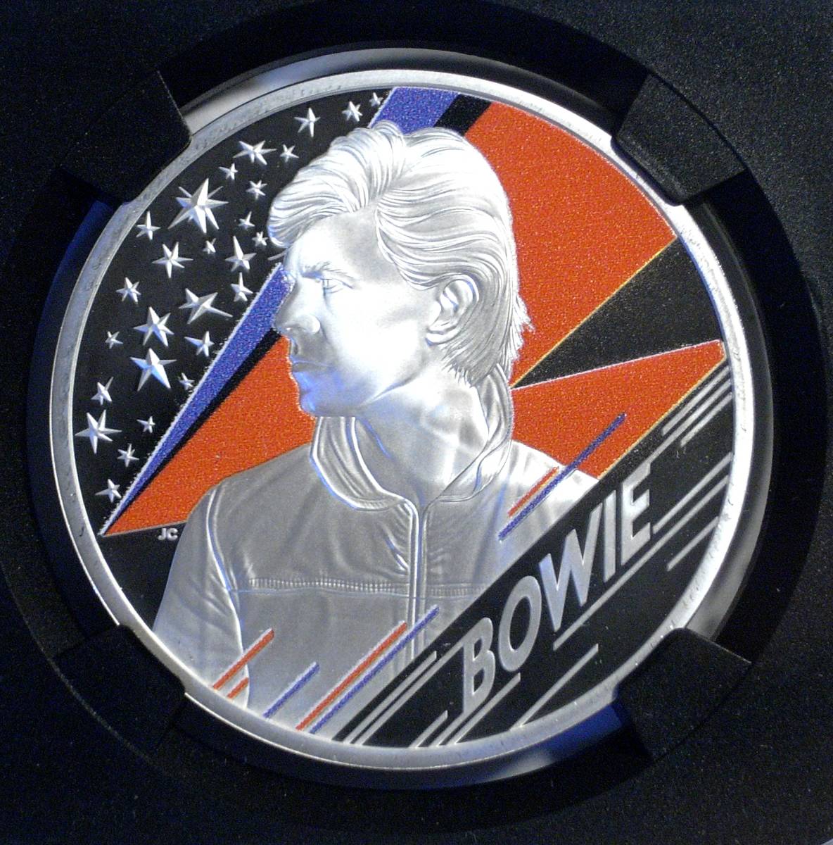 イギリス NGC デヴィッド・ボウイ 金貨 2020年 0 銀貨 エリザベス2世