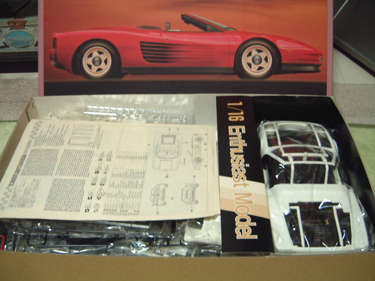 1⁄16 テスタロッサ スパイダー フジミ FUJIMI 1円〜 スケール ビック