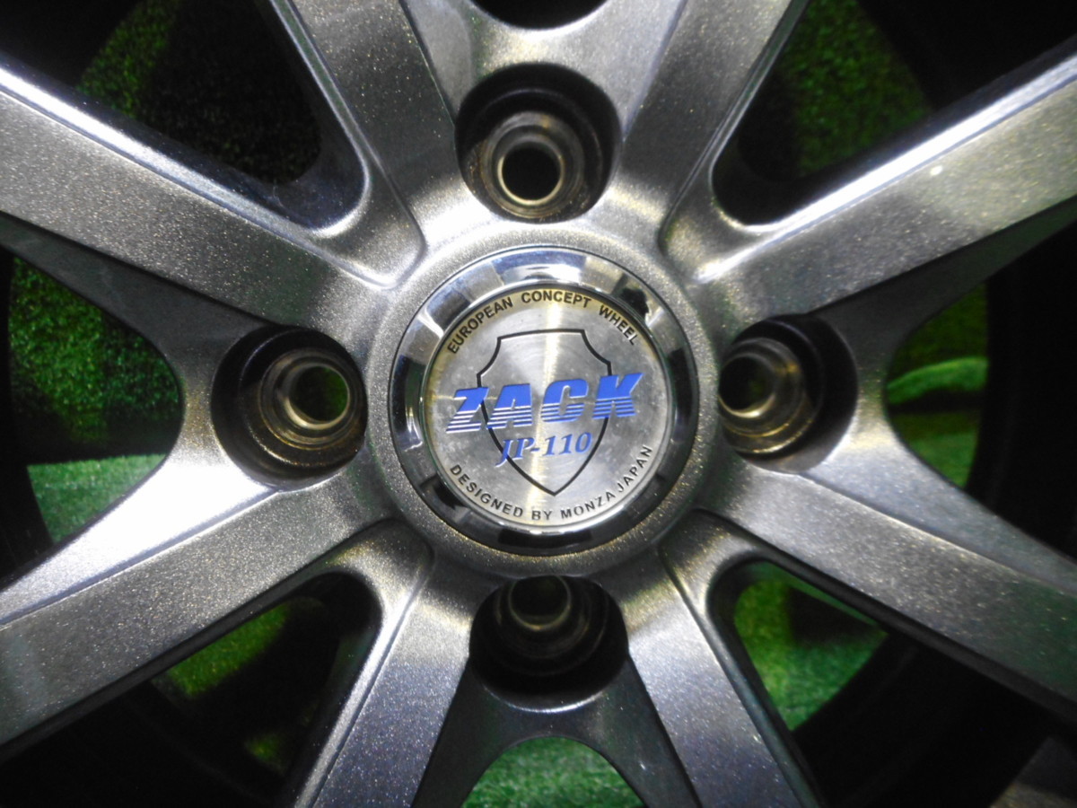 ZACK JP-110 コルト 15in 5.5J PCD100 OFF+43 4本 [0889](社外品 