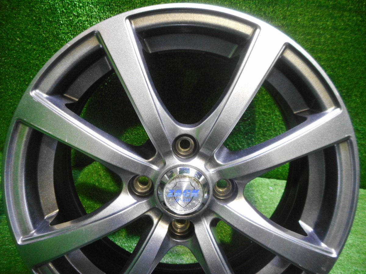 ZACK JP-110 コルト 15in 5.5J PCD100 OFF+43 4本 [0889](社外品 