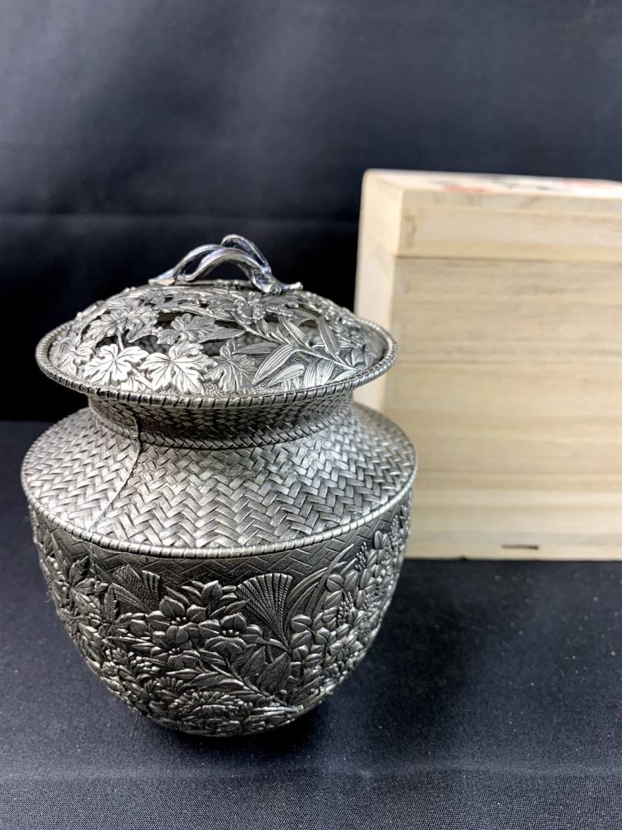 唐銅双鯉耳付花入 共箱 茶道具 【公式通販】 唐銅双鯉耳付花入 共箱 茶道具 【公式通販】
