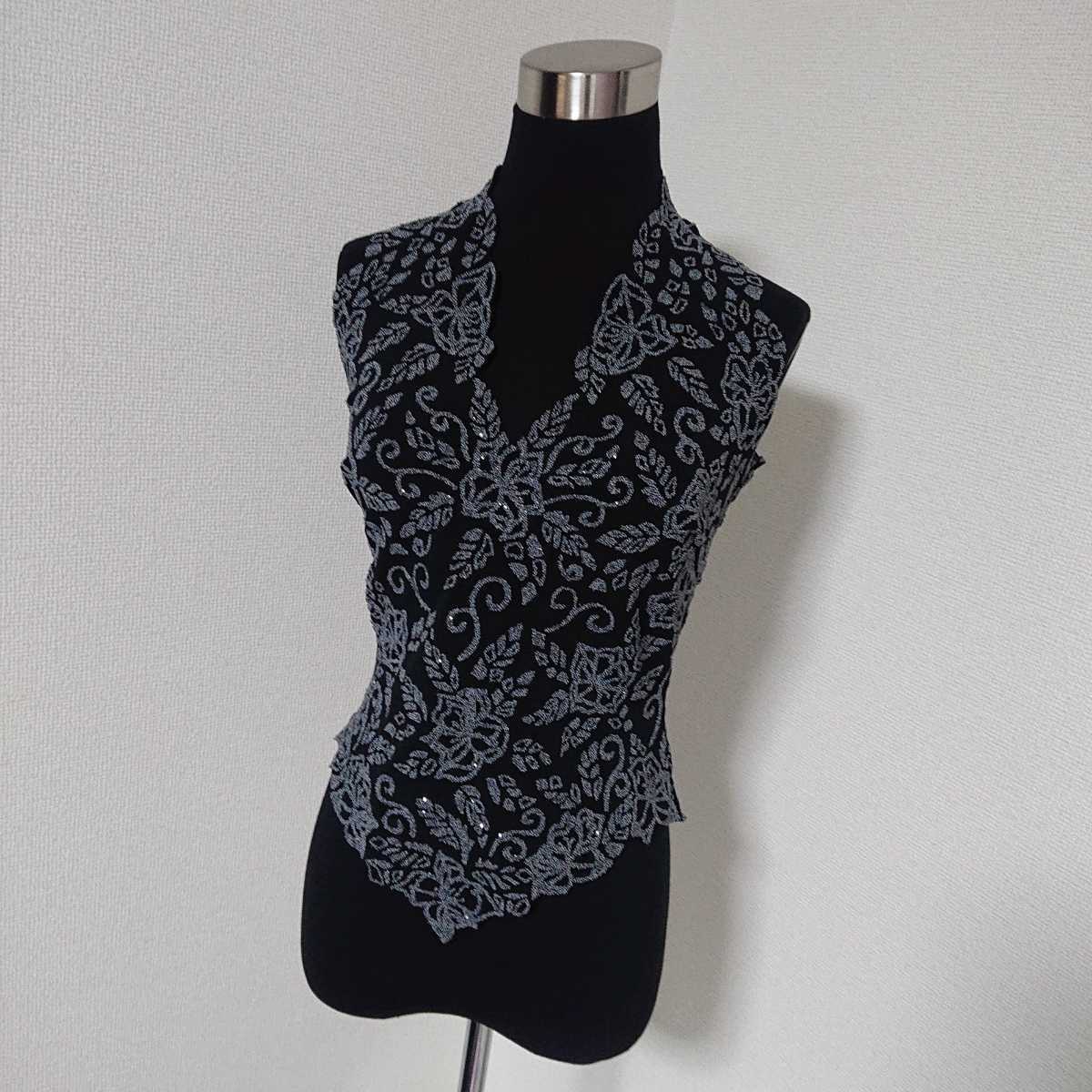 TADASHI SHOJI タダシショージ ビーズ刺繍 SHOJI（ロングドレス）の 
