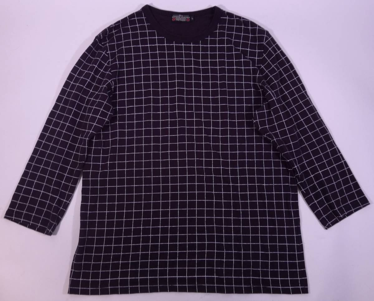 AFFA Tシャツ a.k.a. アッセンブル スパイダーチェック - L チェック 