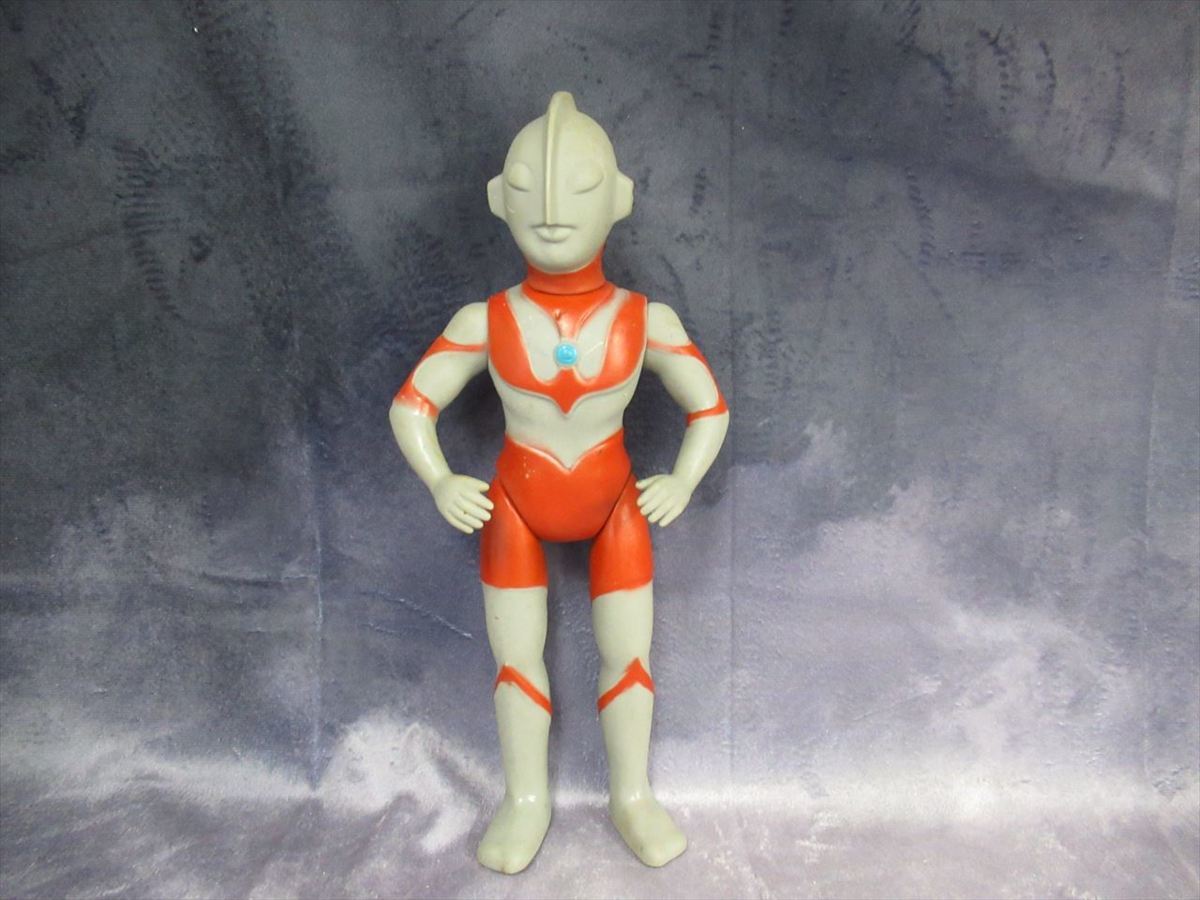 当時物 450円 ウルトラマン 移行期 ブルマァク 怪獣 ソフビ マルサン