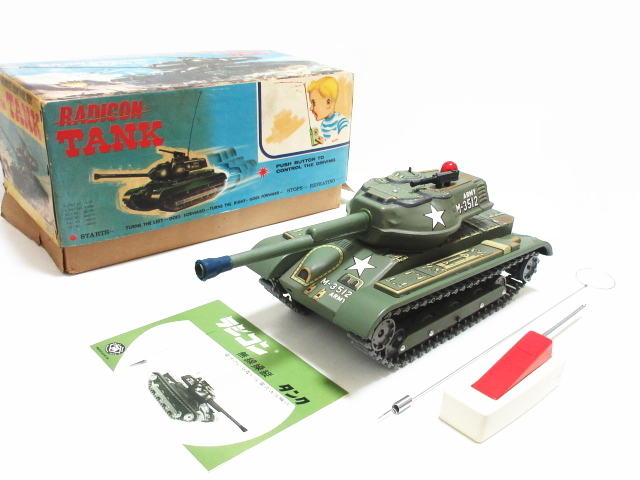 増田屋 マスダヤ 当時物 ラジコン戦車 : ラジコン タンク MASUDAYA