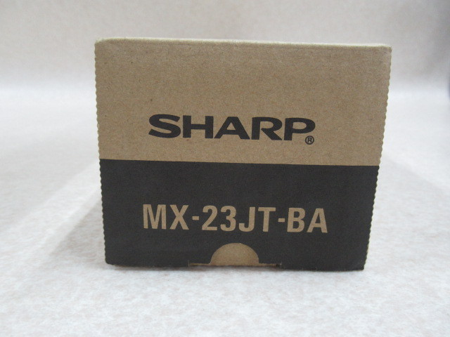 DT 140)未使用品 SHARP シャープ MX-23JT-BA トナーカートリッジ ブラック 純正トナー シャープ SHARP MX-23JT-BA (ブラック) リサイクル |