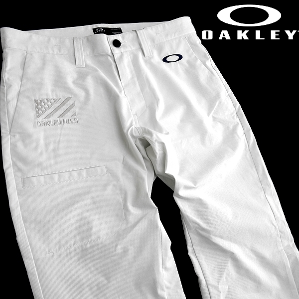 OAKLEY オークリー スカル ゴルフ 定価1.1万 吸水速乾 ストレッチ クロップド パンツ ショートパンツ FOA401473X 100 32 ▲030▼kkf0873a