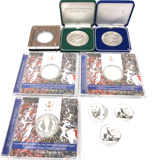 格安，新作登場 2002 FIFAワールドカップ記念貨幣 千円銀貨幣プルーフ