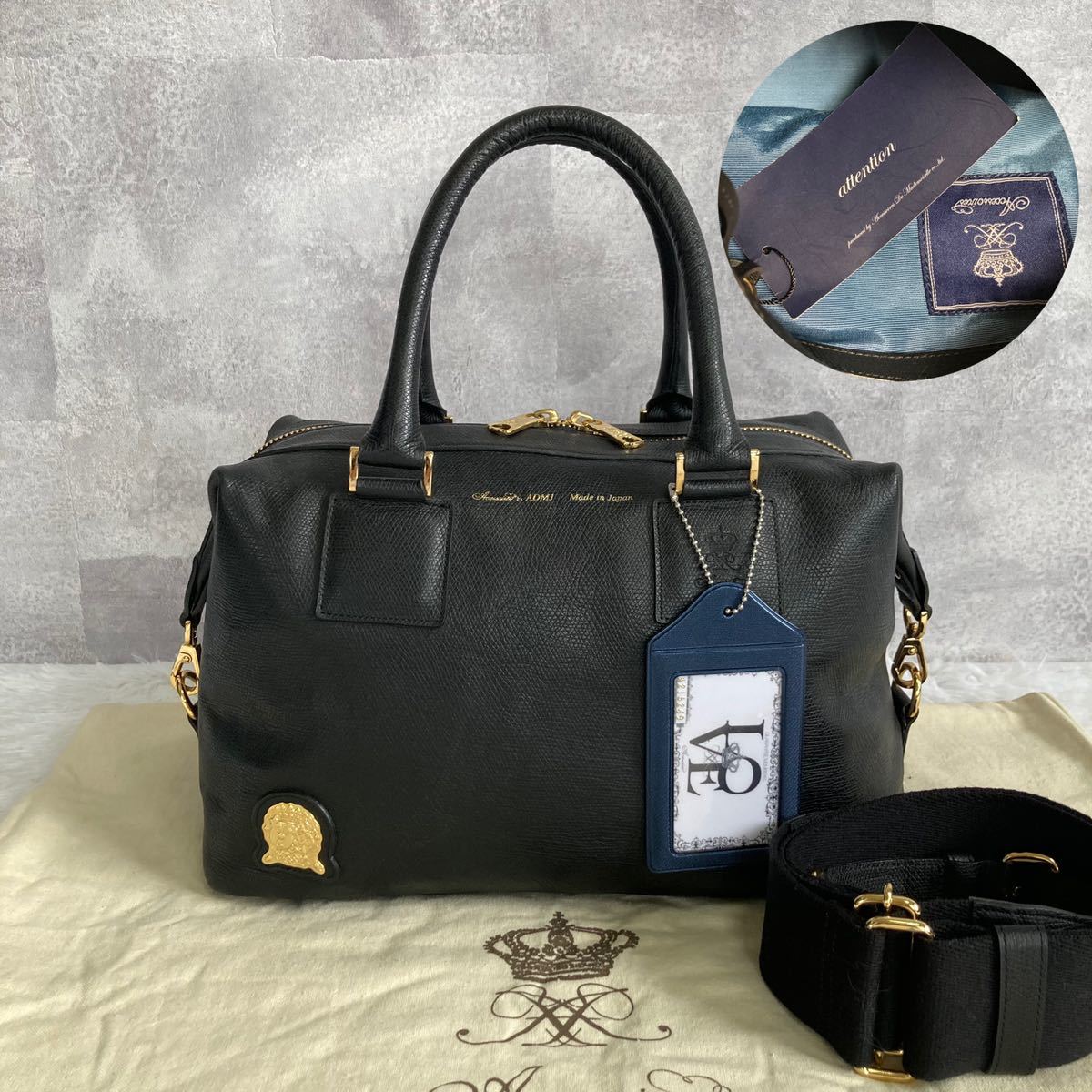 タグ付き 美品】 ADMJ エーディーエムジェー 2way ハンド ショルダー 