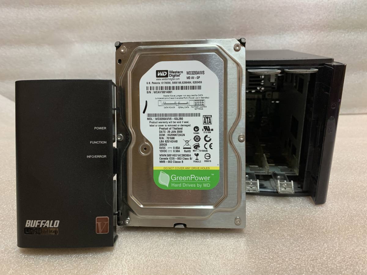 LinkStation BUFFALO | : Pro 500GB - バッファロー Buffalo 2台付属