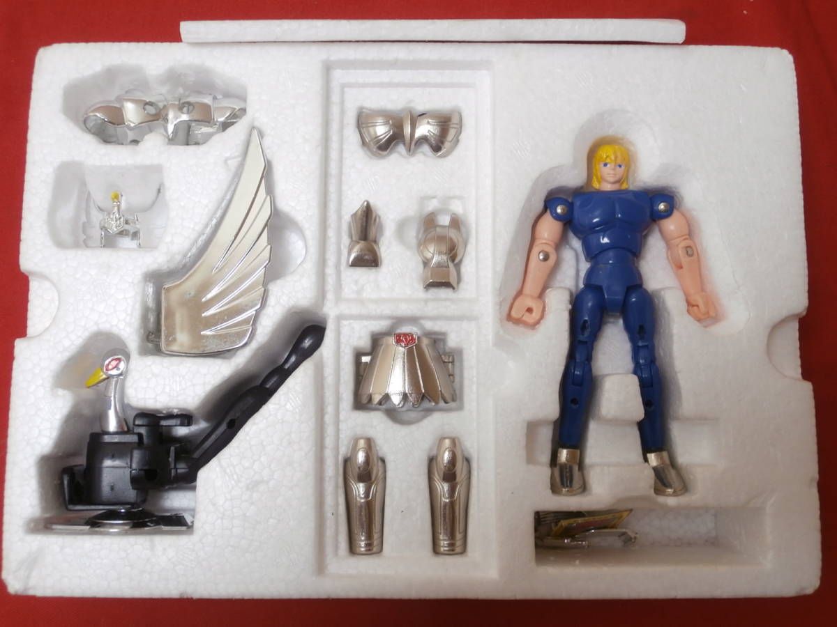 △3m 聖闘士星矢 キグナスクロス 白鳥座の聖衣 BANDAI 1987 キグナスクロス バンダイ 聖闘士星矢 バンダイ聖闘士聖衣大系（セイントクロス 白鳥座 白鳥