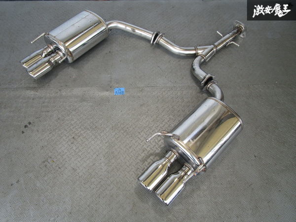 HKS LEGAMAX リーガマックス 120系 GRX120 マークX ステンレス マフラー リアピース 中間パイプ付 デュアル 左右出し 32018-AT019 03S06168