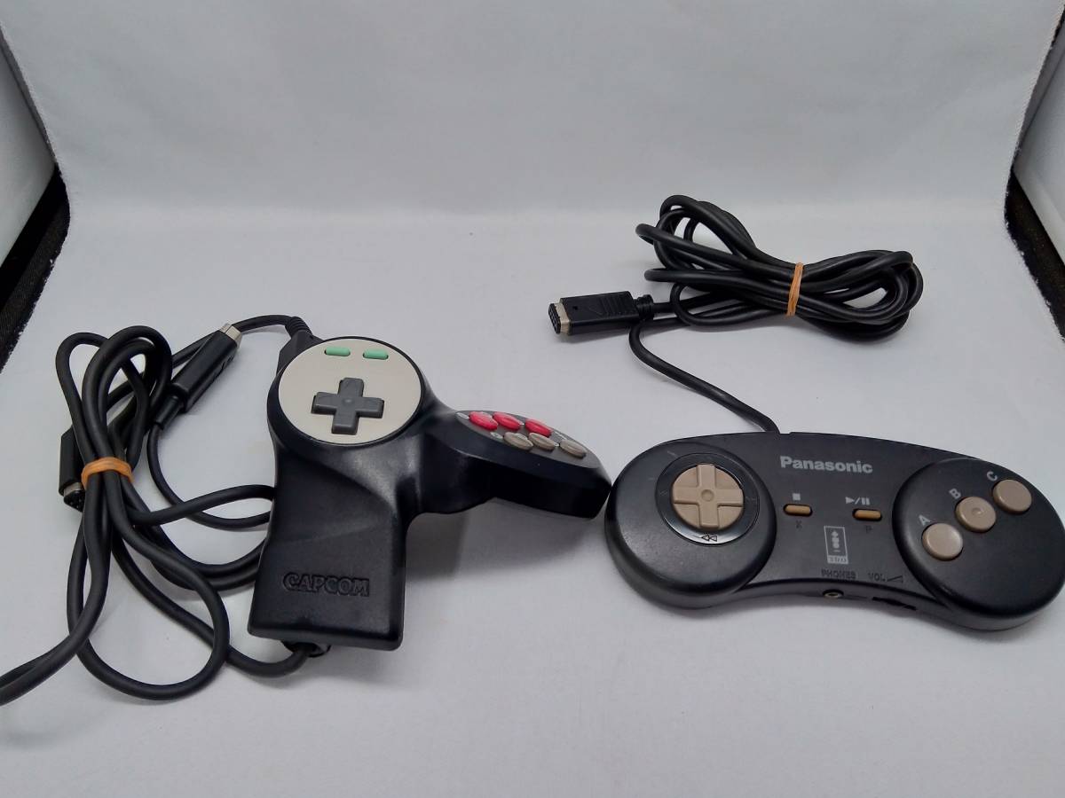 3DO Panasonic FZ-JP1X Tested Pad Control FZ-1 Working &amp