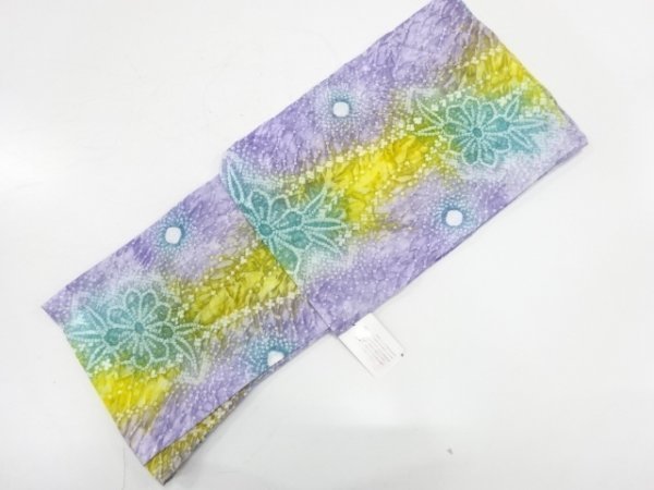 729574# 【1円～】新品 有松鳴海絞 浴衣 （日本製）