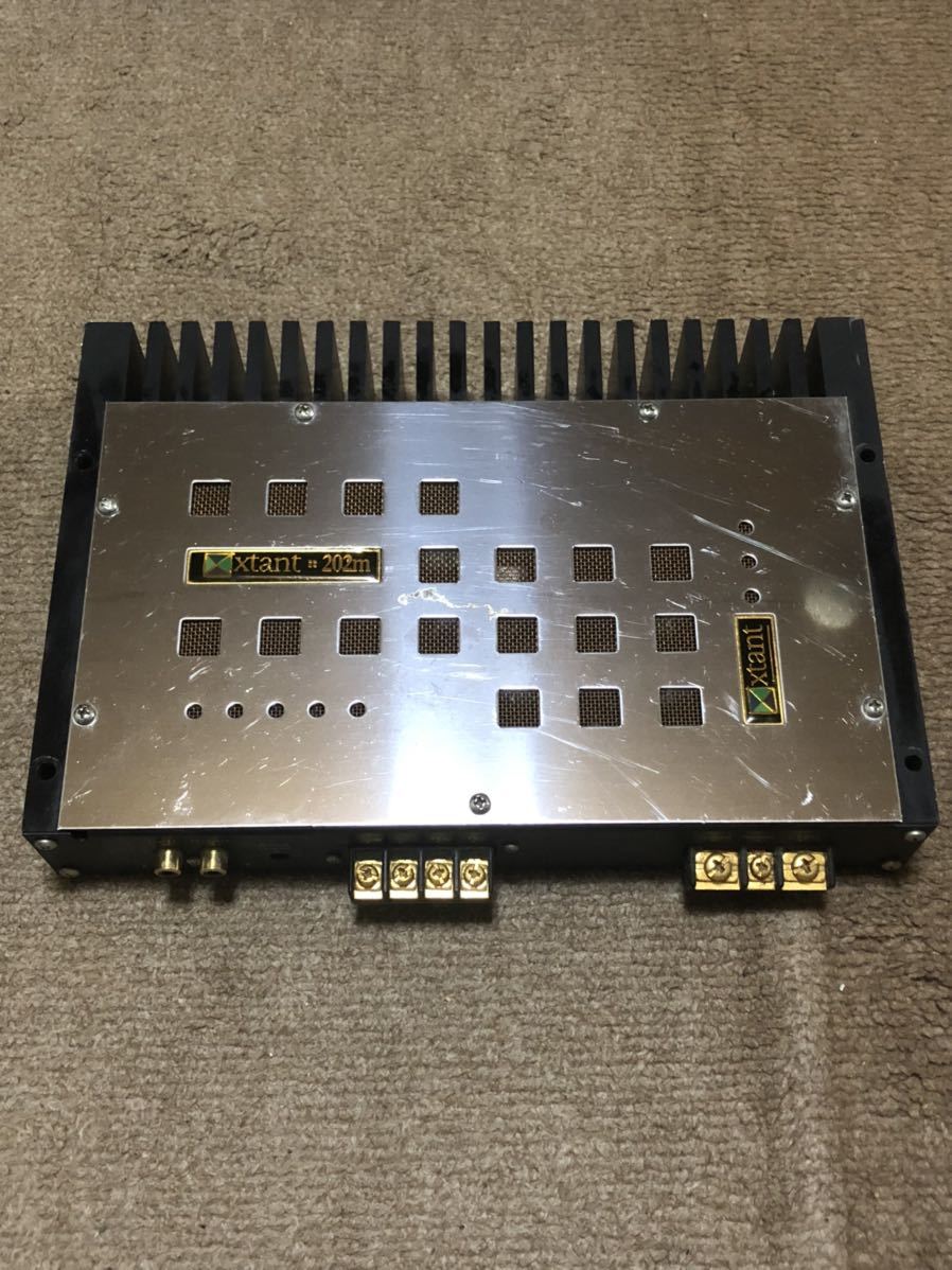 エクスタント XTANT 銘品2chアンプ 202m 中古 XTANT 公式通販 良品