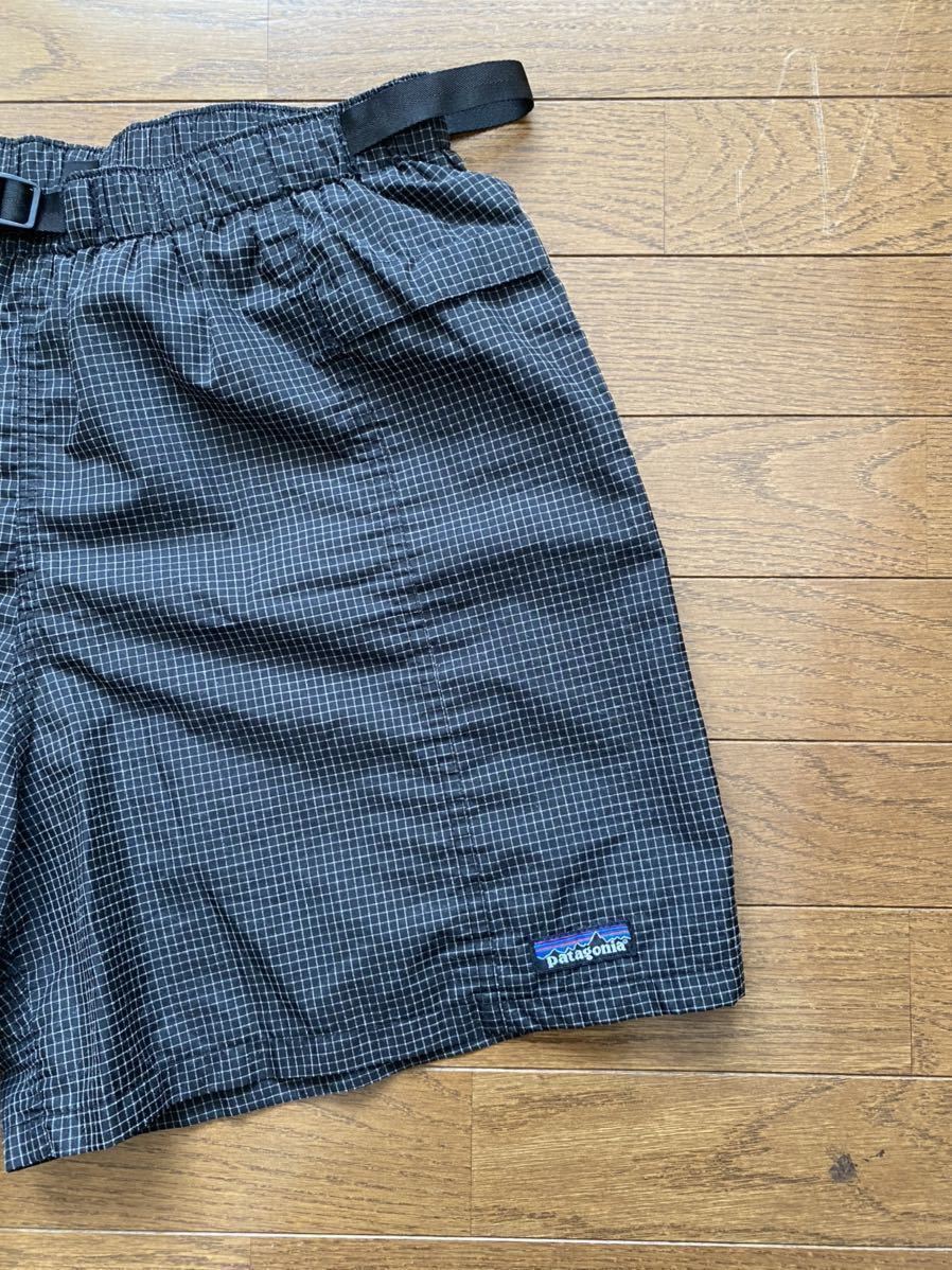 90s 潜め パタゴニア 波タグ グリッド リバーショーツ 