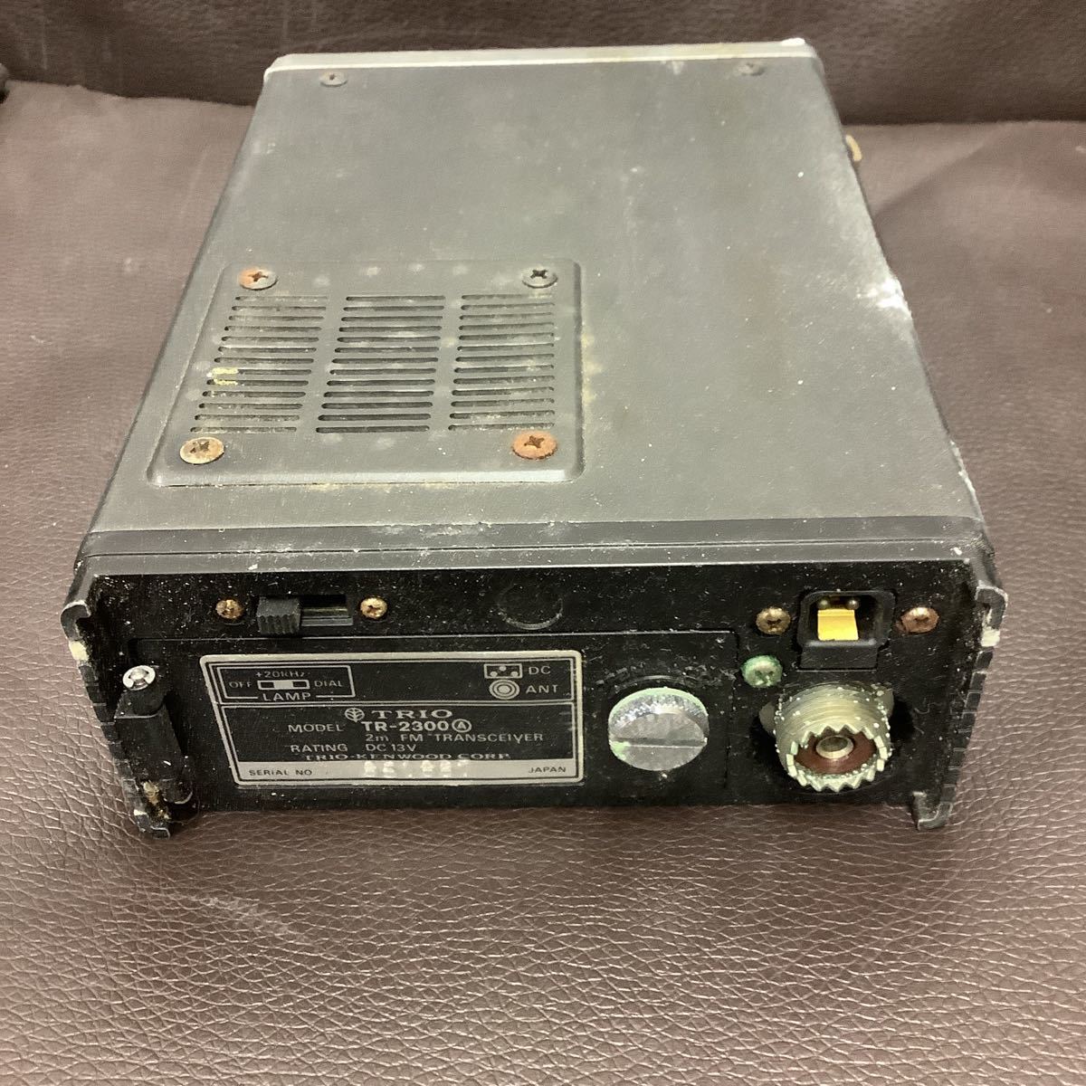 低価，お得 TRIO トリオ FM トランシーバー TR-2300 動作未確認