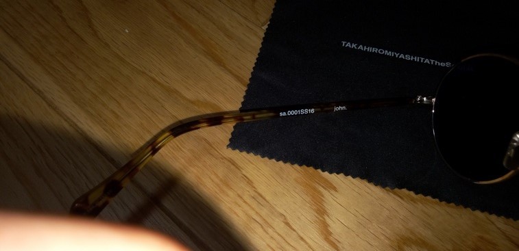 the soloist 16SS John Sa.0001ss16 ソロイスト - メルカリ｜サングラス 