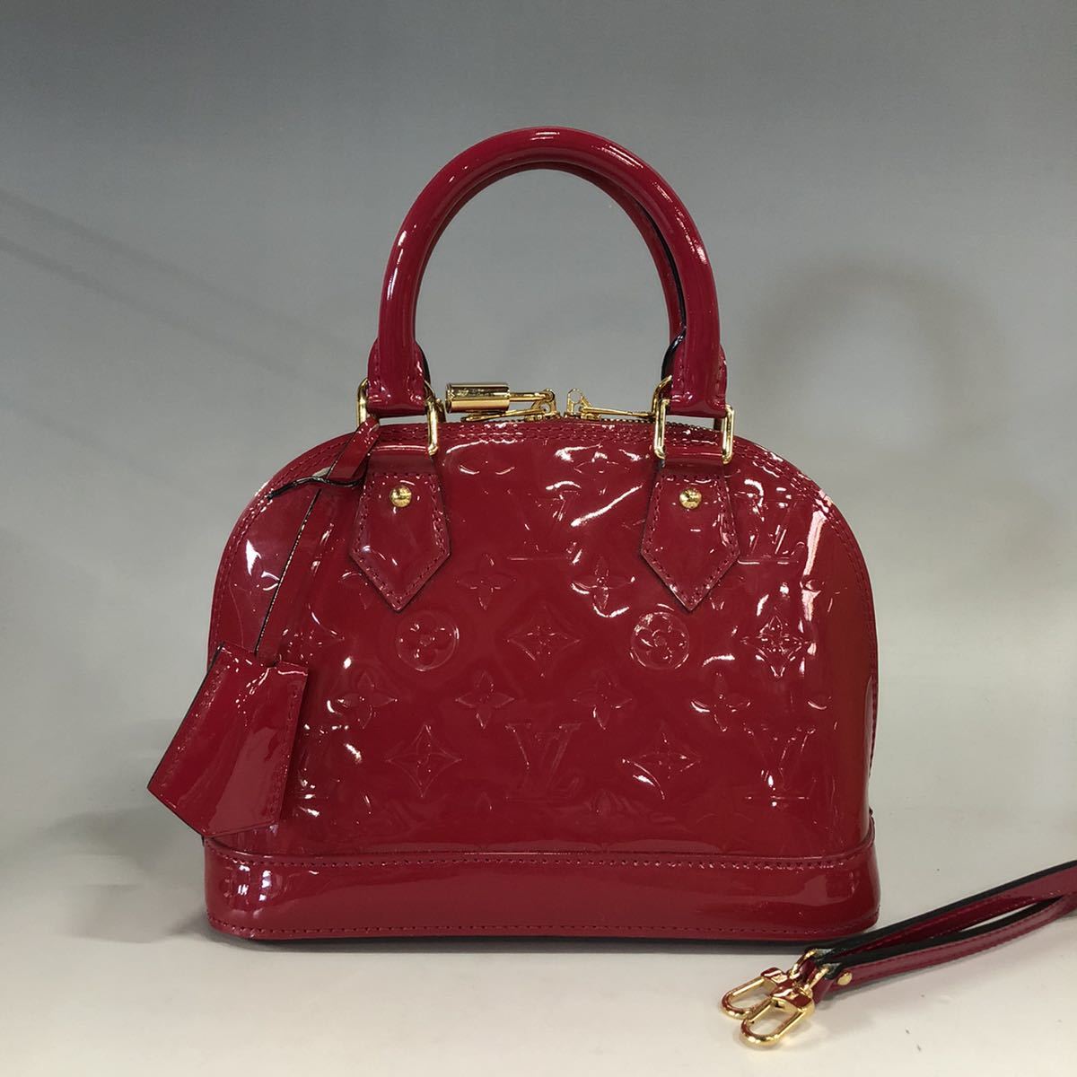 LOUIS VUITTON ルイヴィトン ヴェルニ アルマBB M91771 ローズアンディ 