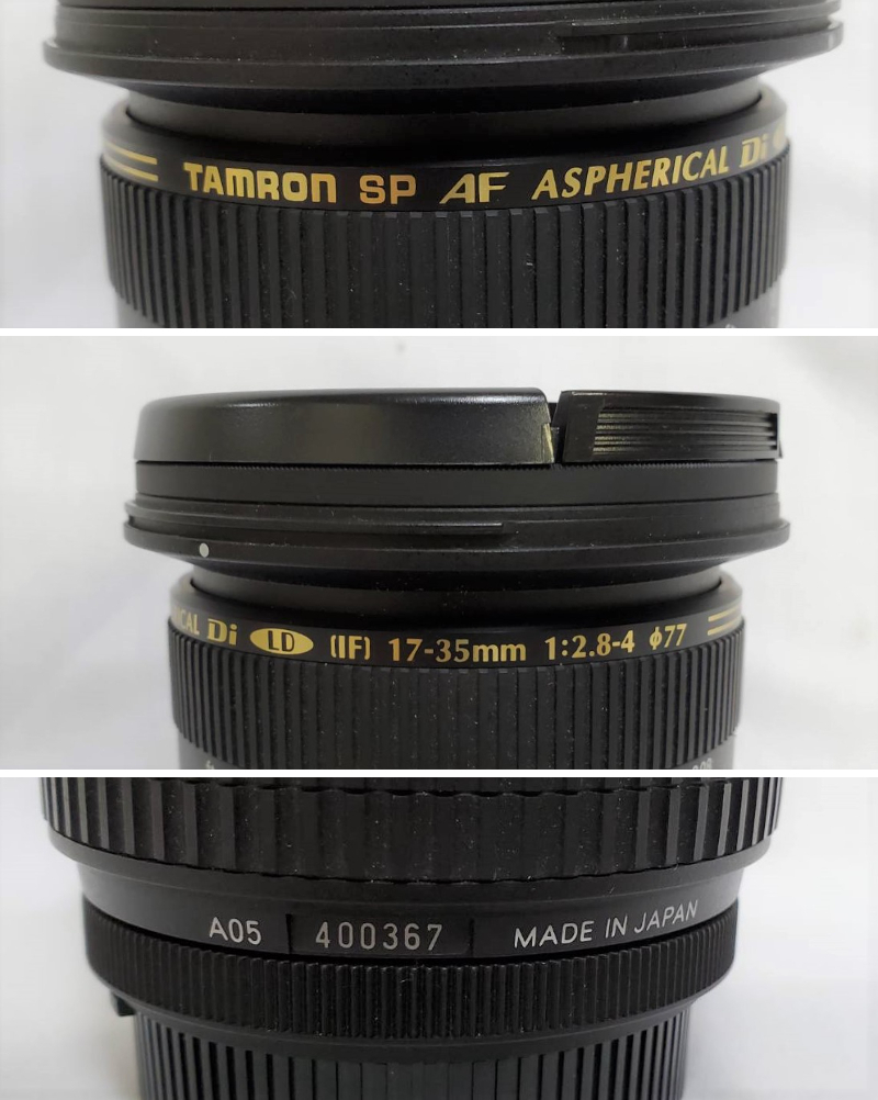 SP AF Di 17-35mm LD TAMRON F2.8-4 : AF17-35 A05 [IF] Aspherical DI